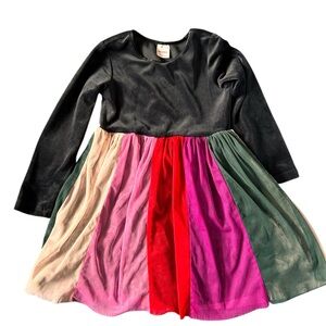 Hanna Andersson Girls Velvet Holiday Dress